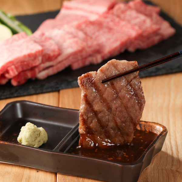 焼肉で楽しむ飛騨牛カルビの濃厚な旨み