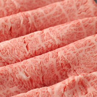 飛騨牛肩ロースの美しい霜降りと上質な肉質