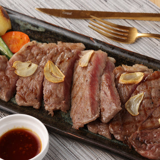 飛騨牛サーロインステーキの贅沢な旨み